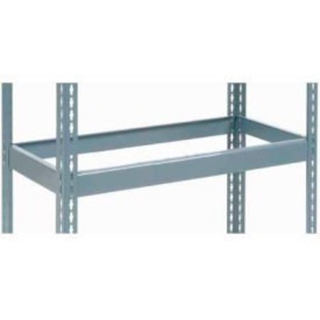 GLOBAL EQUIPMENT Additional Shelf Level Boltless 48"W x 12"D - Gray 717560